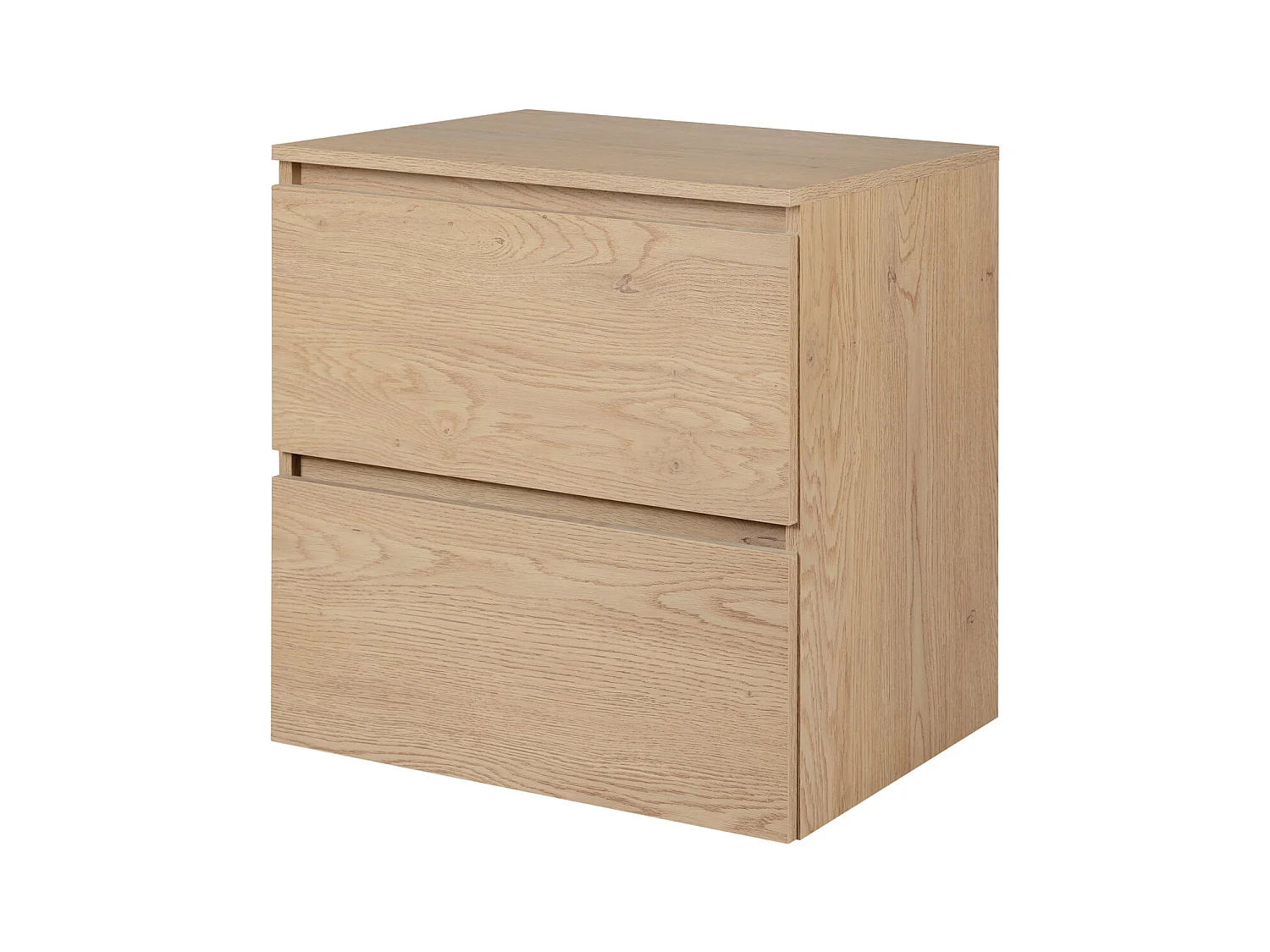 Badezimmermöbel 60 cm + TOP, Farbe: Eiche hell, 60 x 57 x 46 cm