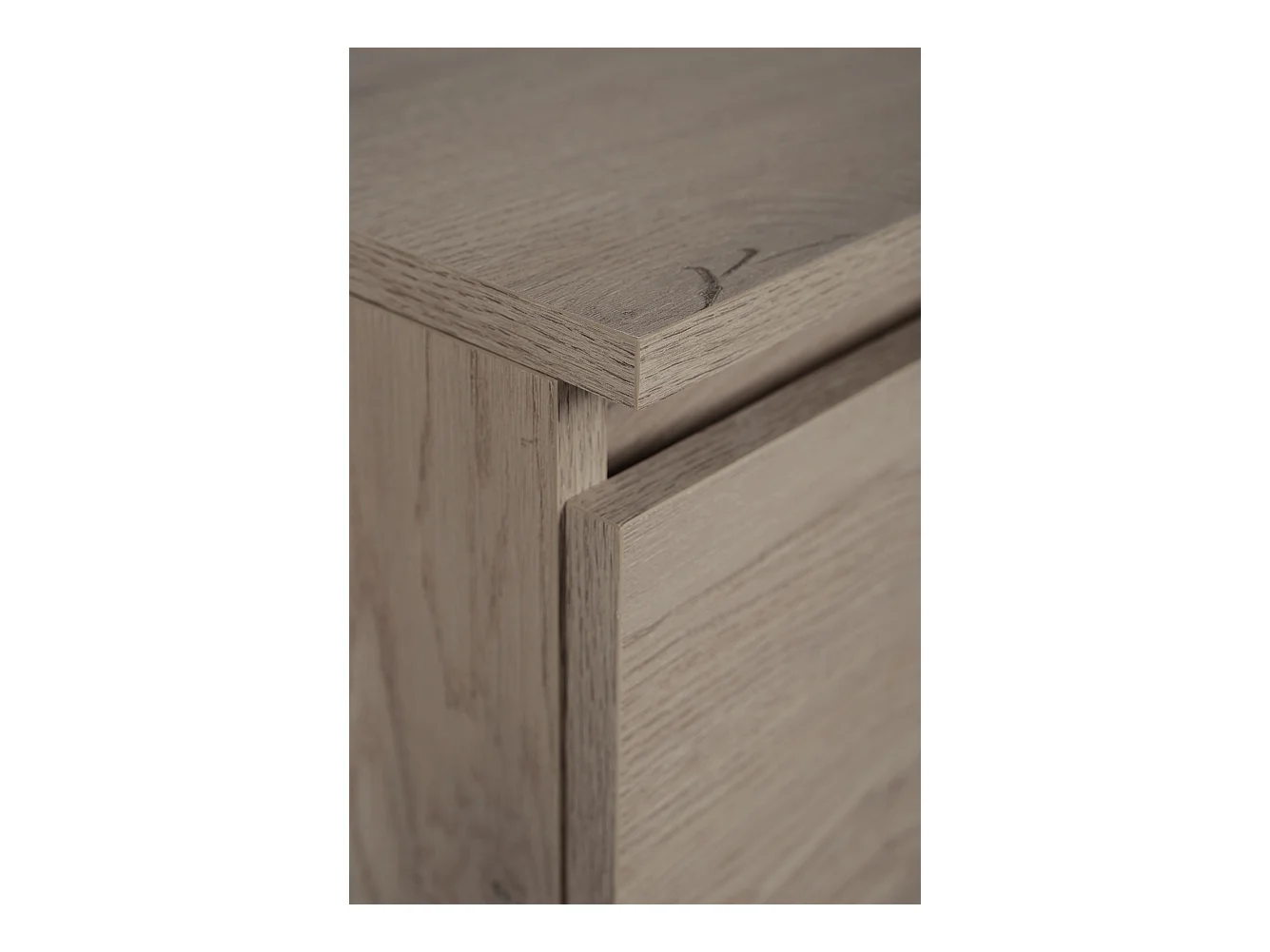 Badezimmermöbel 140 cm (2 x 60 + 20) mit Arbeitsplatte, Farbe: Dunkle Eiche, 140 x 57 x 46 cm