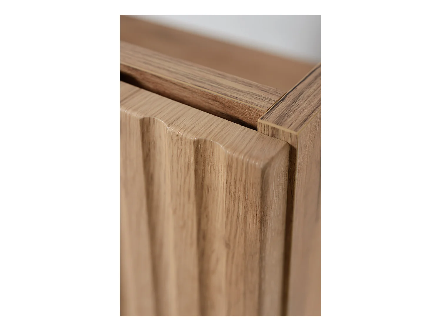 Badkamermeubel, Eik Craft + gouden handvat, 80 x 57 x 46 cm