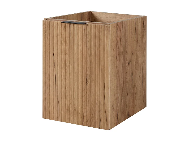 Badkamermeubel, Craft eiken + zwart handvat, 40 x 57 x 46 cm