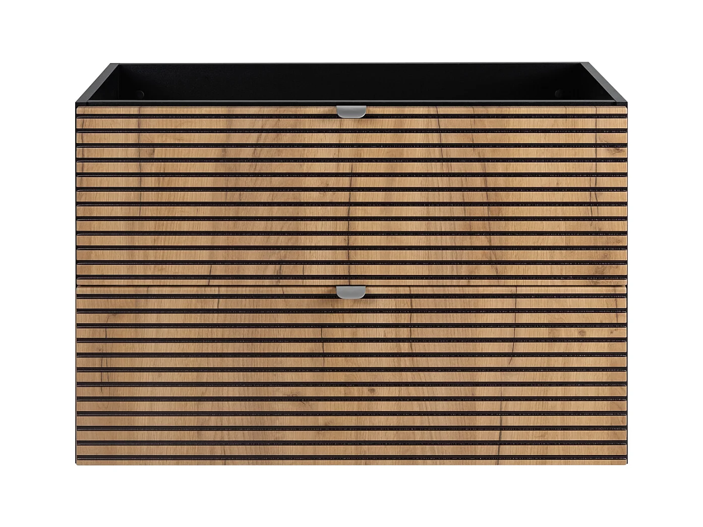 Badezimmermöbel, Mattschwarz, 80 x 57 x 46 cm