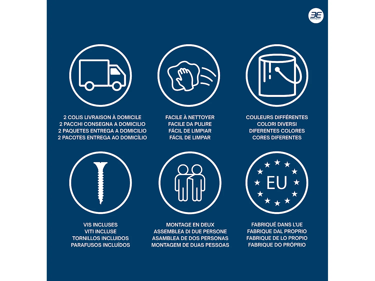 Commode 5 Tiroirs : Chêne Wotan / Noir Mat, 70 x 39 x 125 cm