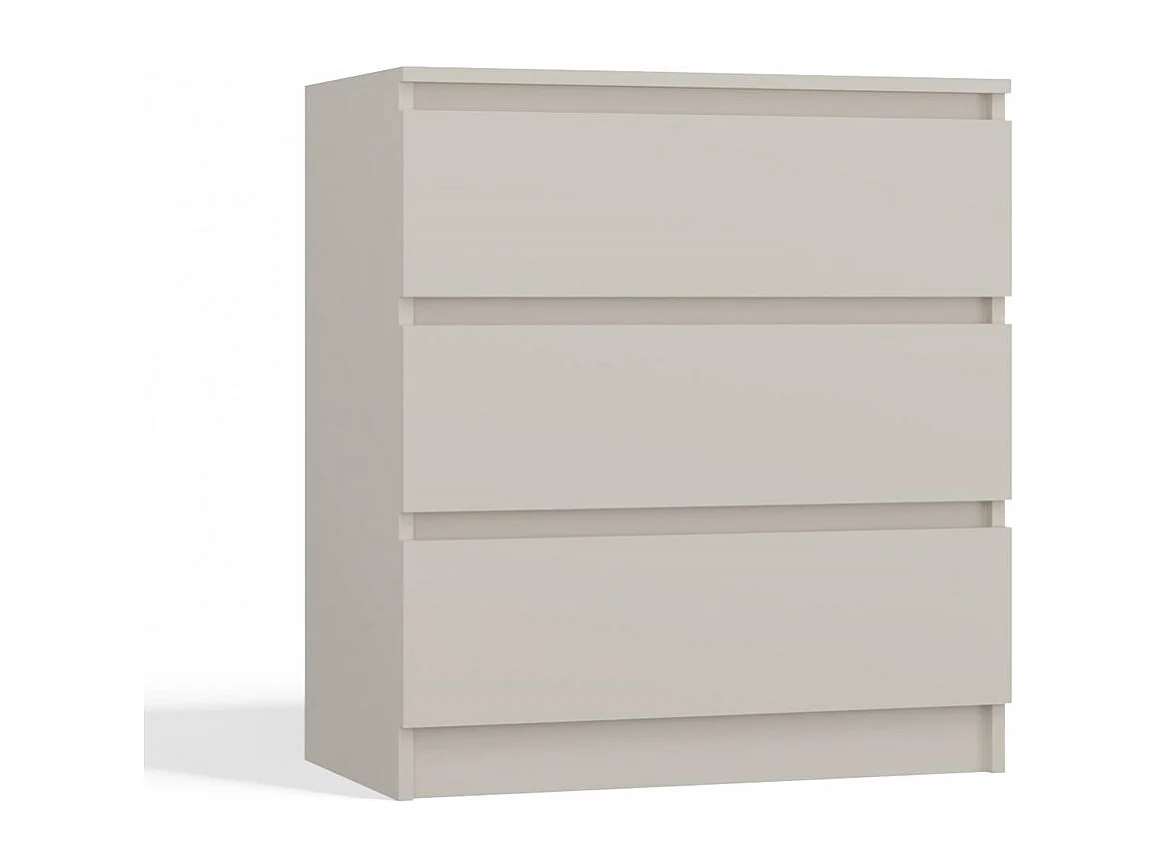 Commode : 3 Tiroirs, Cachemire, 40 X 75 X 70 Cm