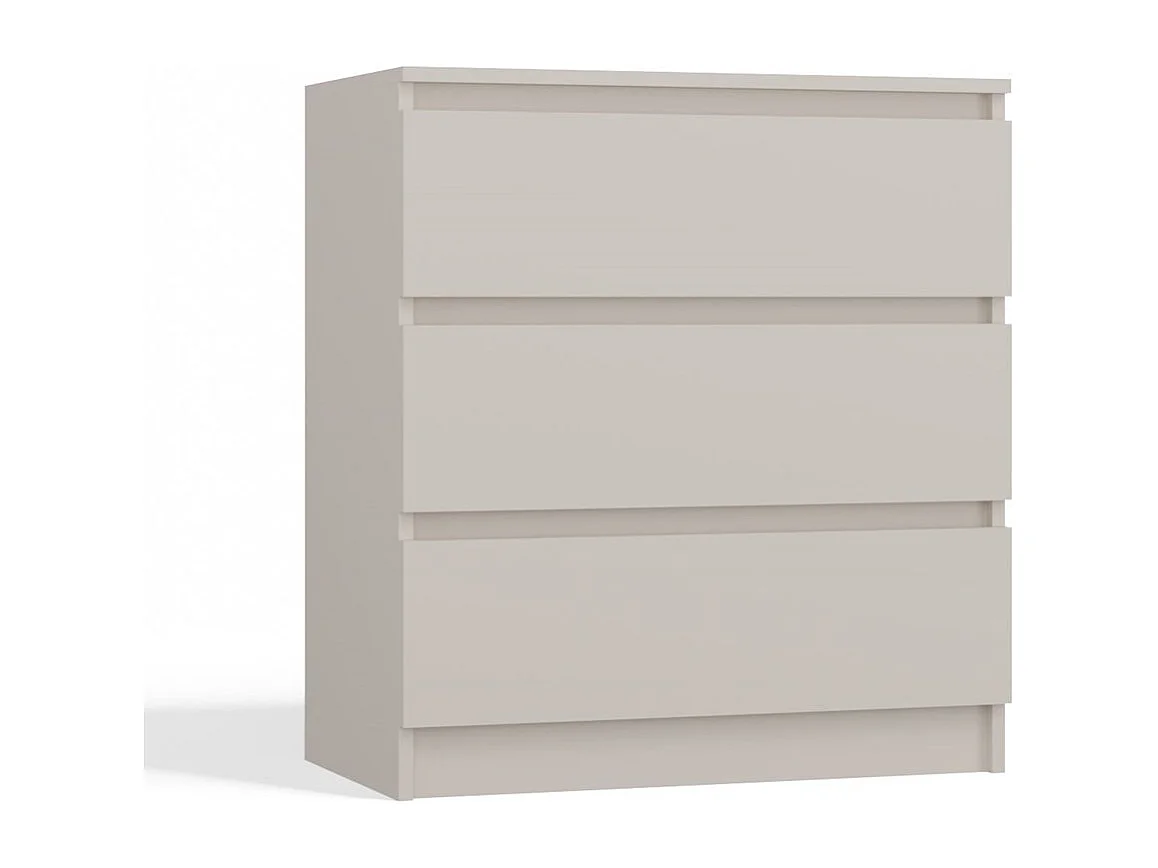 Commode : 3 Tiroirs, Cachemire, 40 X 75 X 70 Cm