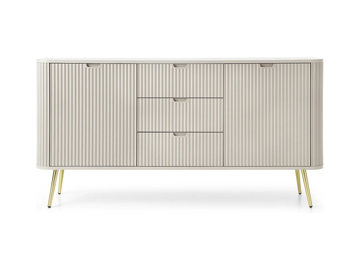 Commode Cachemire, pieds: or, 168 x 87 x 39 cm