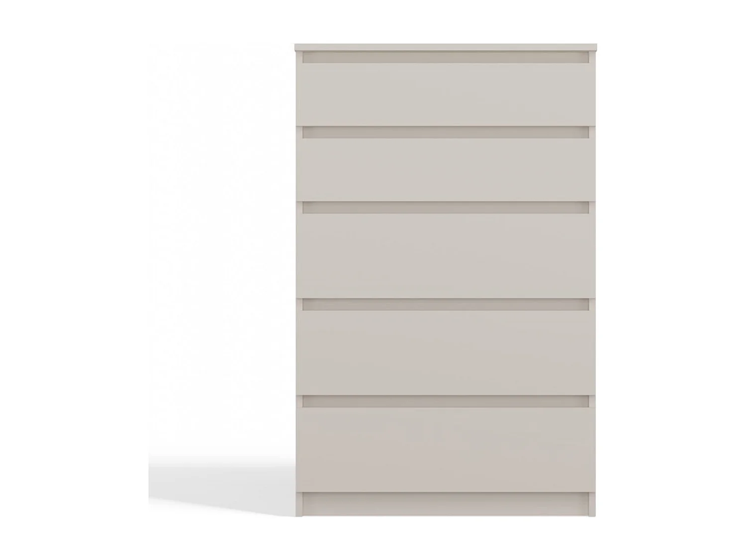 Commode : 5 tiroirs, Cachemire, 40 x 101 x 70 cm