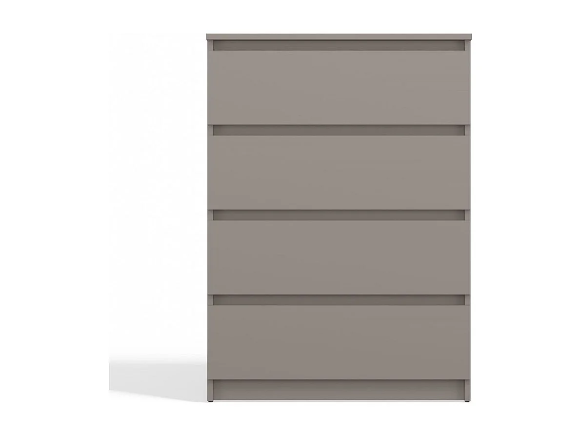 Commode : 4 Tiroirs, Argile, 40 X 97 X 70 Cm