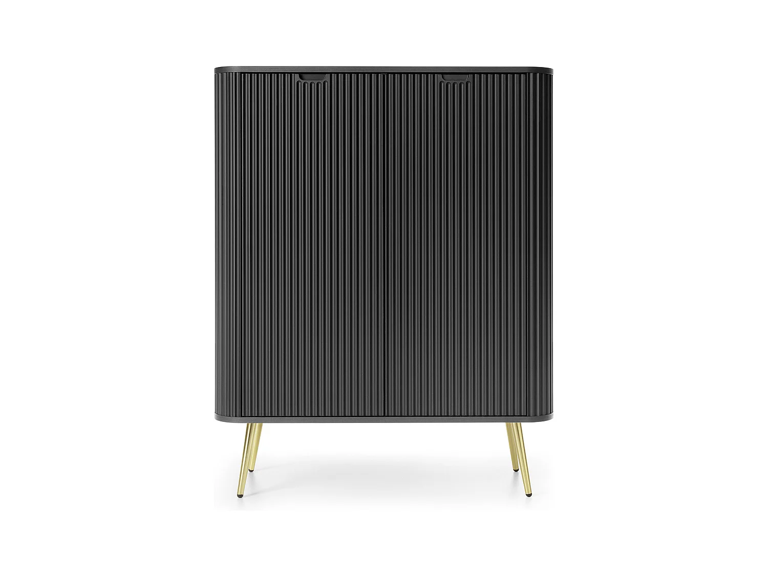 Commode Noir, pieds: or, 103 x 129 x 39 cm