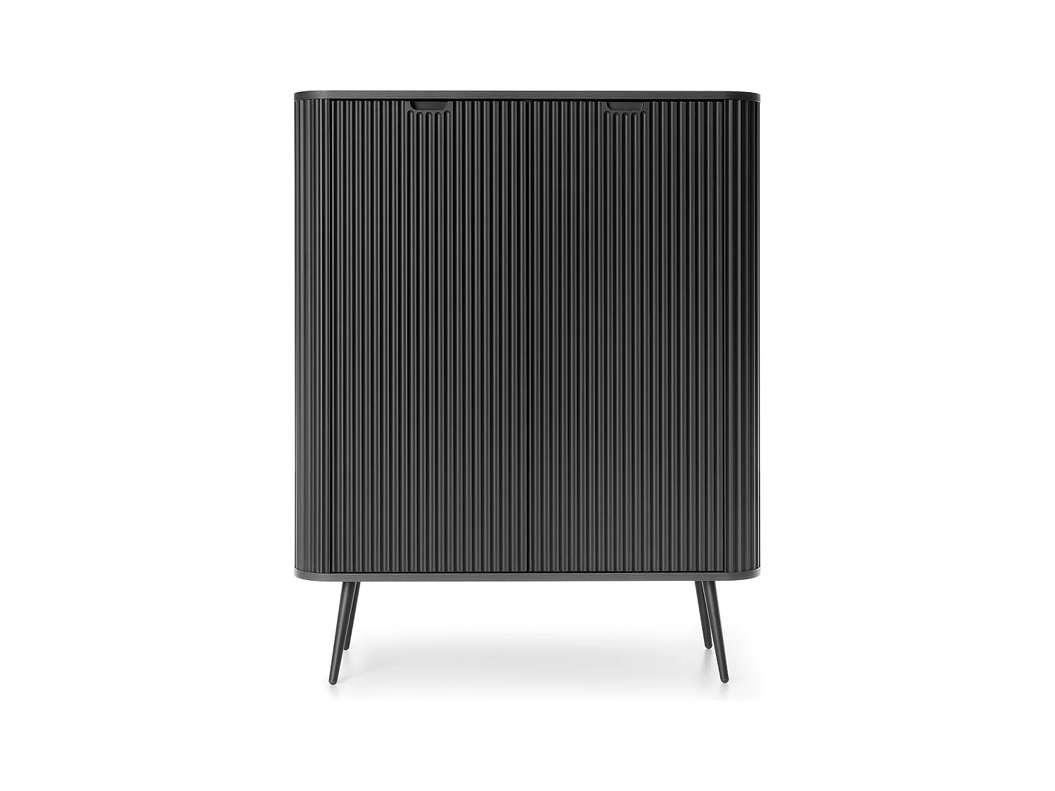 Commode Noir, pieds: Noir, 103 x 129 x 39 cm