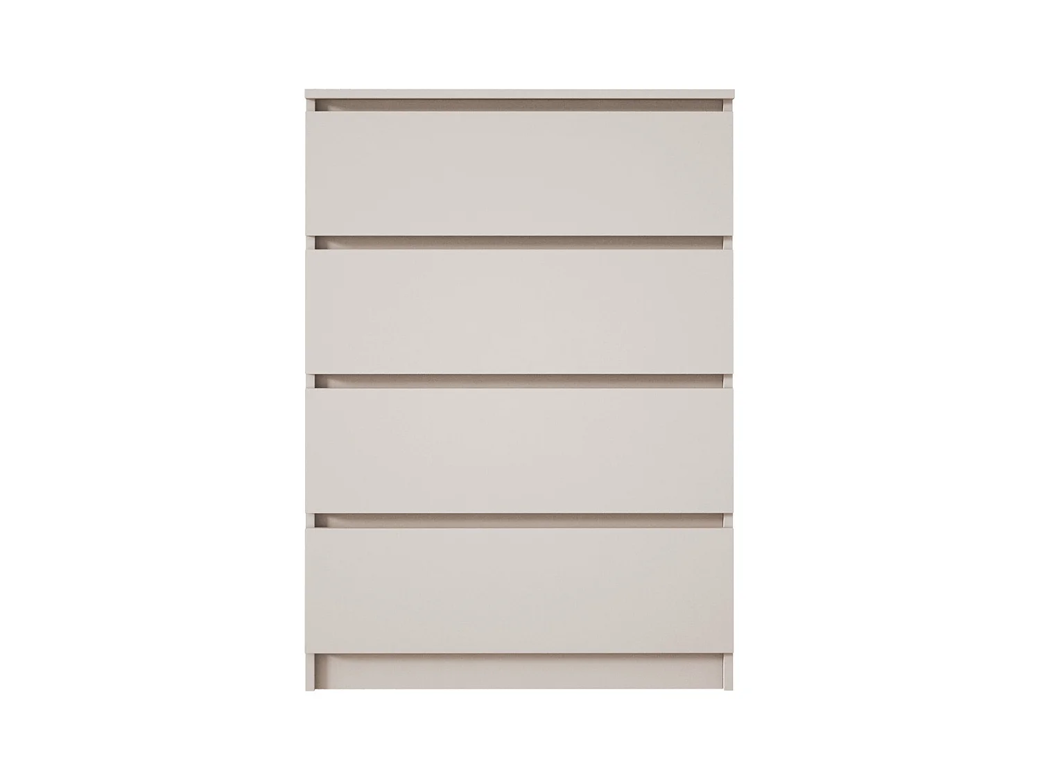 Komoda: 4 szuflady, kaszmir, 70 x 100 x 39 cm