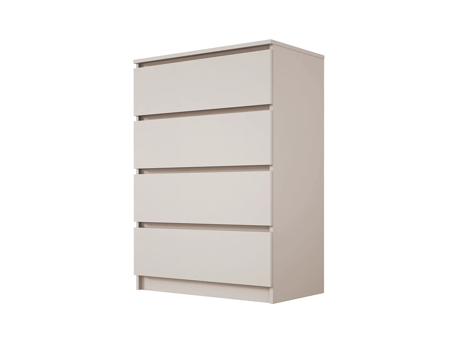 Komoda: 4 szuflady, kaszmir, 70 x 100 x 39 cm