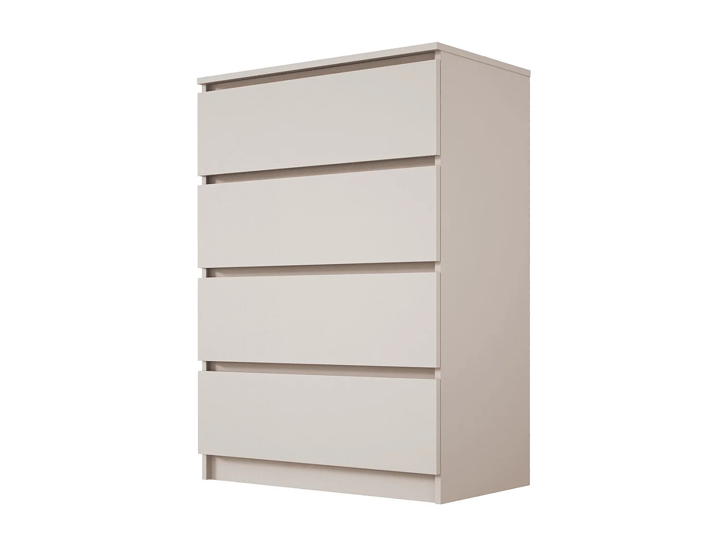 Commode : 4 tiroirs, cachemire, 70 x 100 x 39 cm