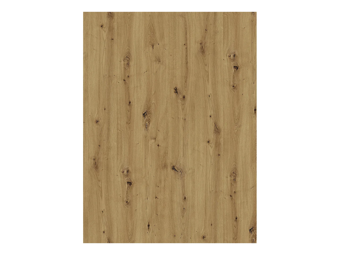 Commode 6 Tiroirs : Chêne Artisan, 120 x 39 x 79 cm