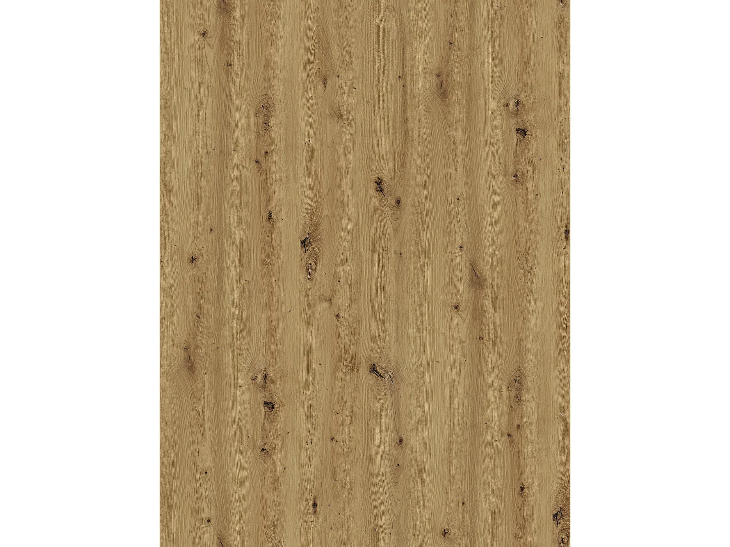 Commode 6 Tiroirs : Chêne Artisan, 120 x 39 x 79 cm