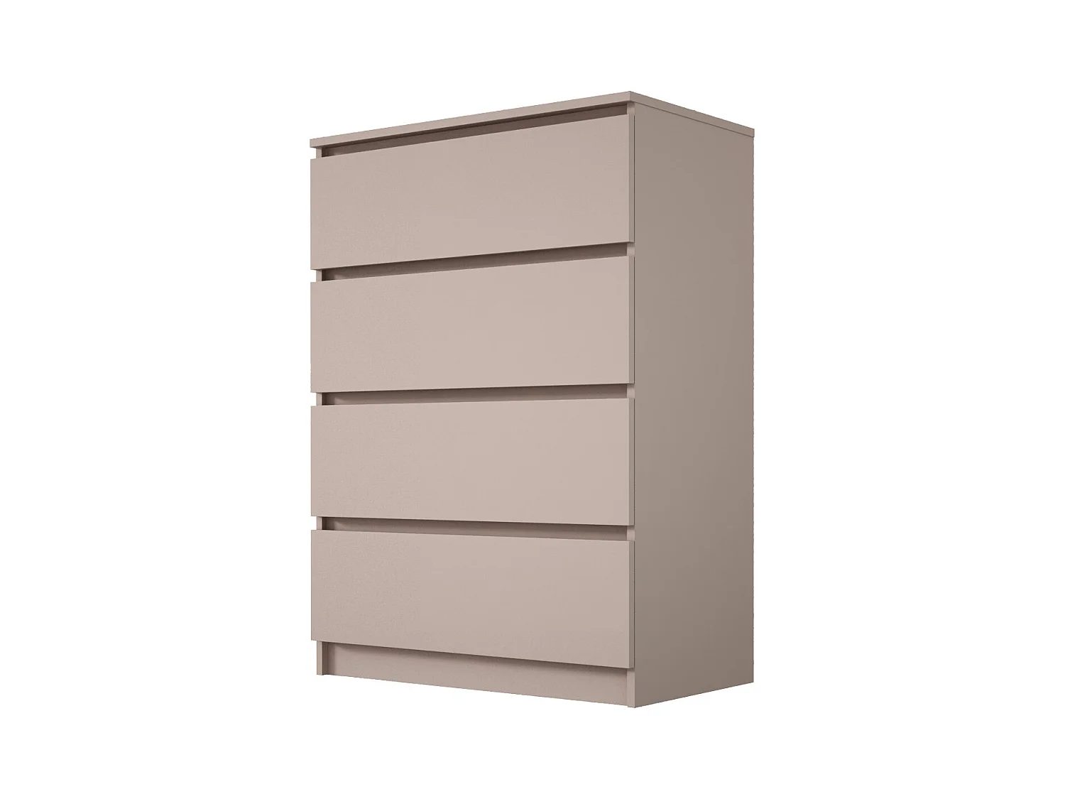 Kommode: 4 Schubladen, Karamell, 70 x 100 x 39 cm