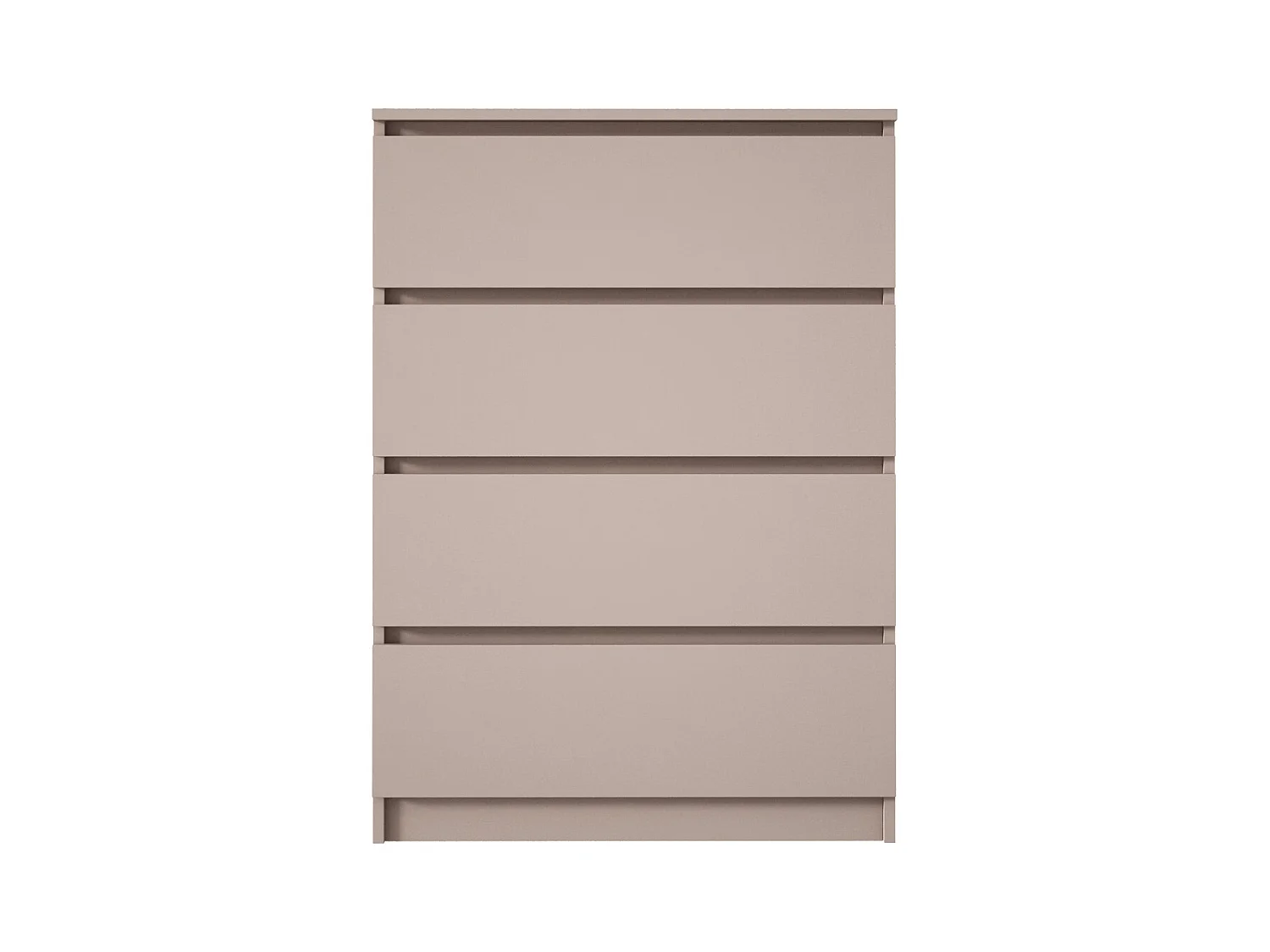 Commode : 4 tiroirs, caramel, 70 x 100 x 39 cm
