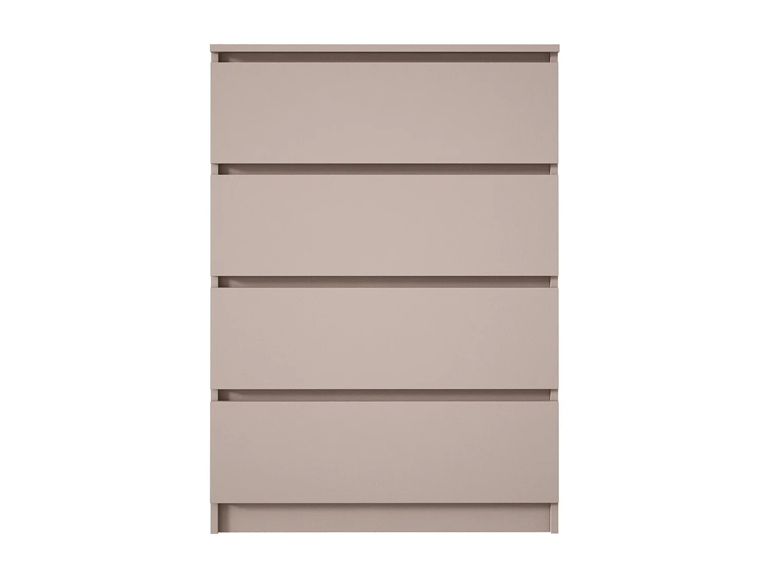 Commode : 4 tiroirs, caramel, 70 x 100 x 39 cm