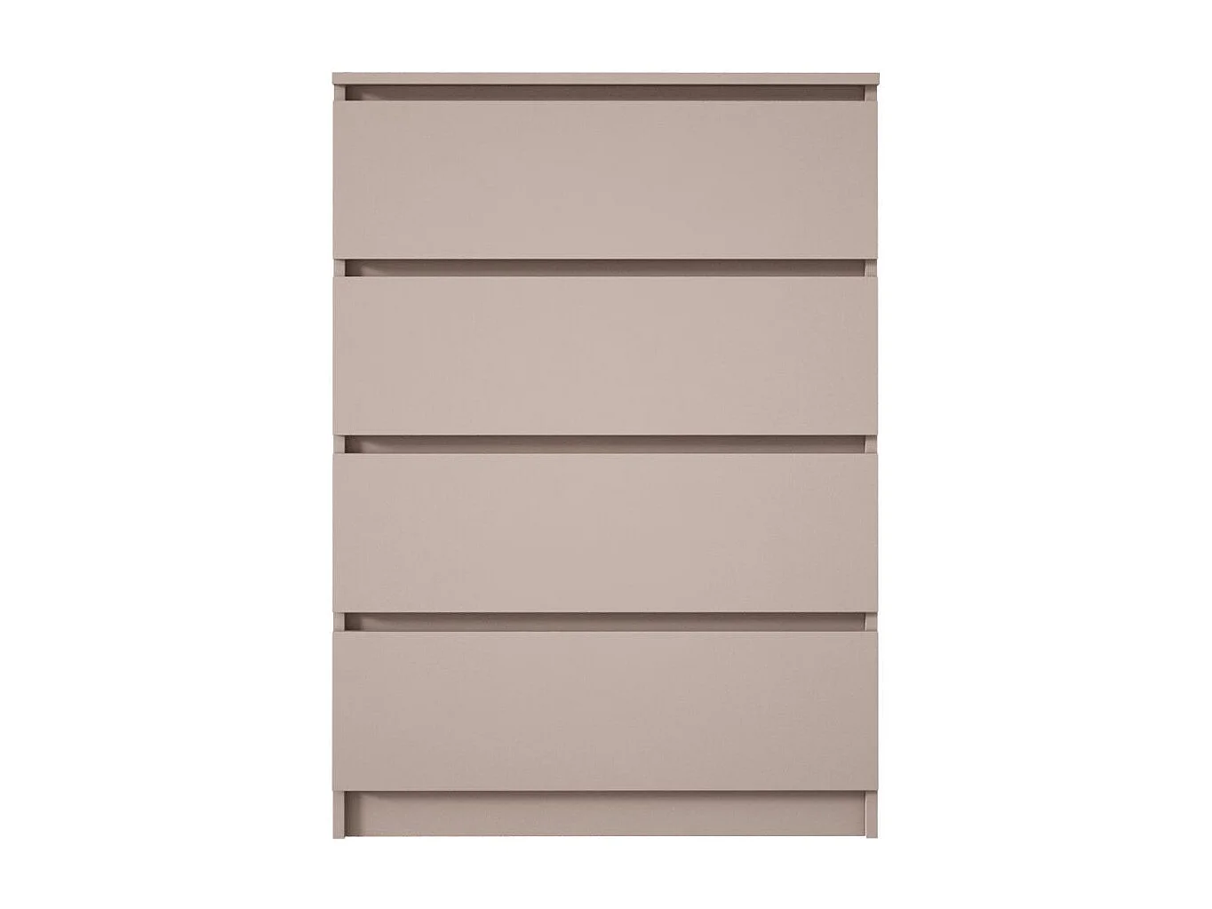 Kommode: 4 Schubladen, Karamell, 70 x 101 x 39 cm