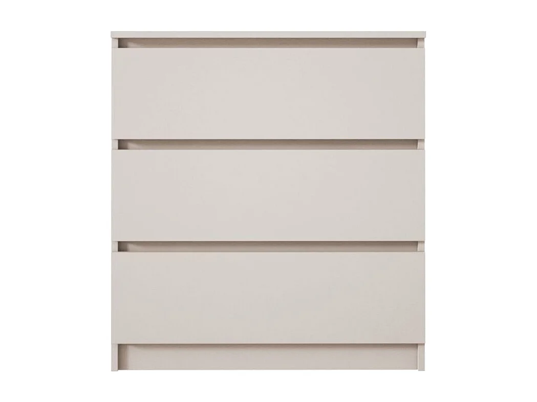 Kommode: 3 Schubladen, Kaschmir, 70 x 79 x 39 cm