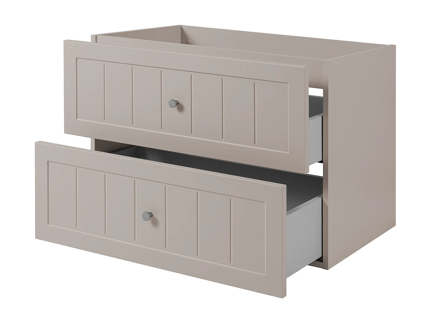 Mueble bajo lavabo de estilo clásico, cachemira, 80 x 57 x 46 cm