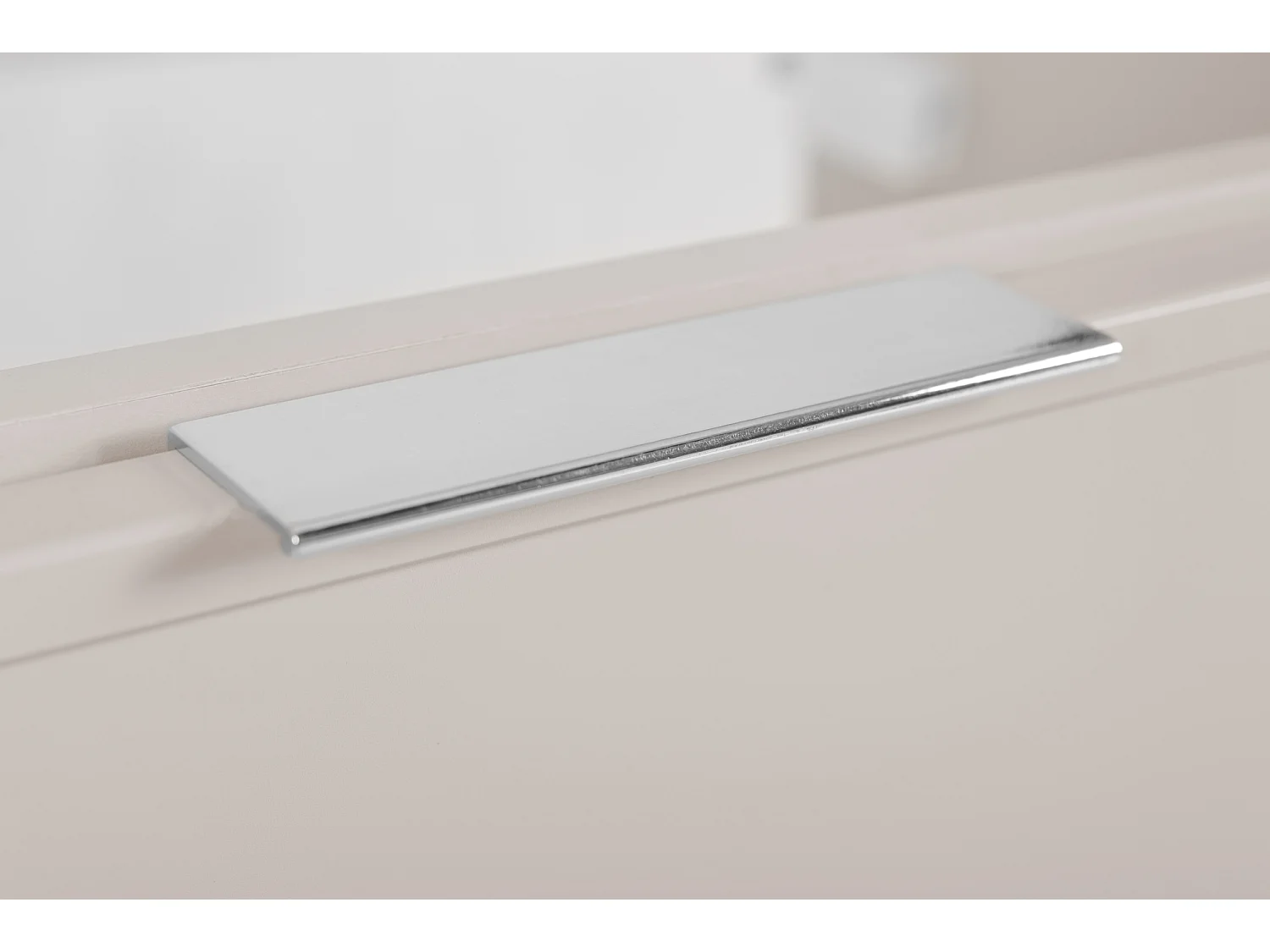 Armário de banheiro, Caxemira, alças: Prata, 46 x 80 x 57 cm