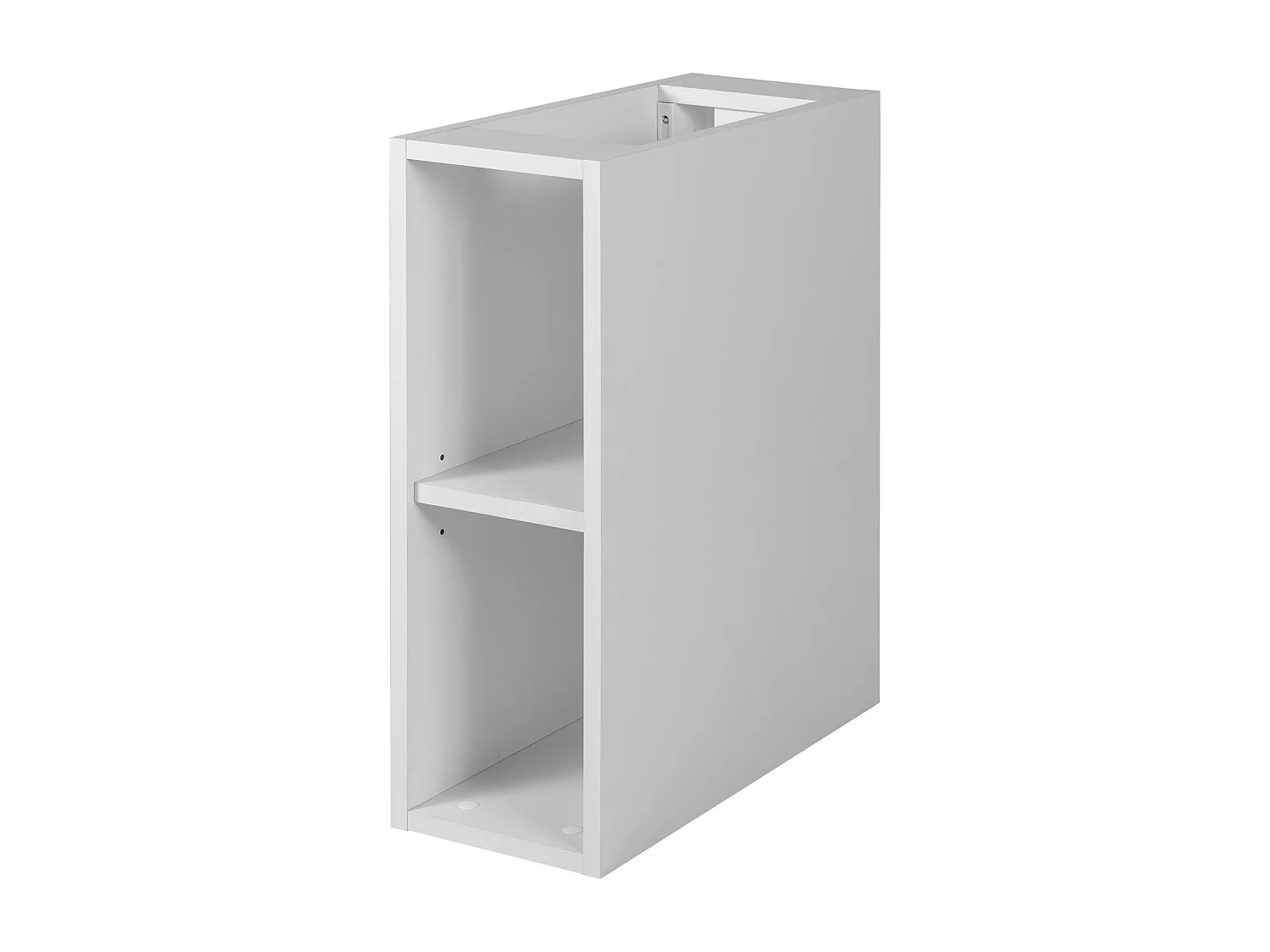 Badkamermeubel, Wit + zwarte handgreep, 100 x 57 x 46 cm