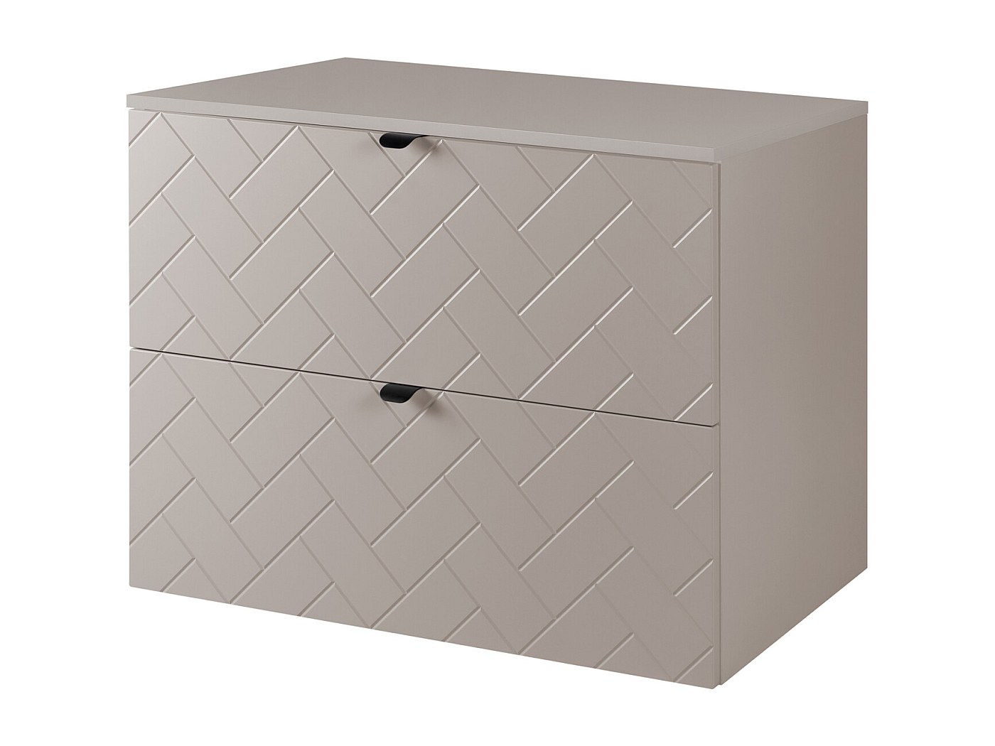 Armadio Pensile Da Cucina VidaXL 57x57x100 Cm - Grigio Cemento E Bianco, In Legno Ingegnerizzato, Con Mensole, Organizzatore A Muro