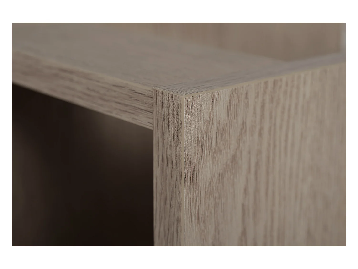 Badkamerplank, Kleur: Donker eiken, 20 x 60 cm