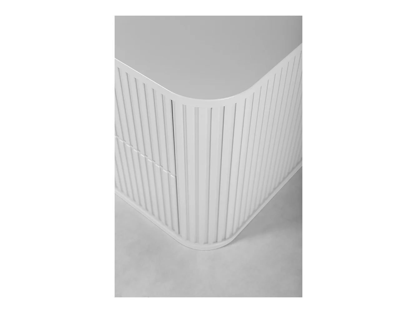 Meuble de salle de bain, blanc avec poignée dorée, 80,4 x 51,7 x 41,5 cm