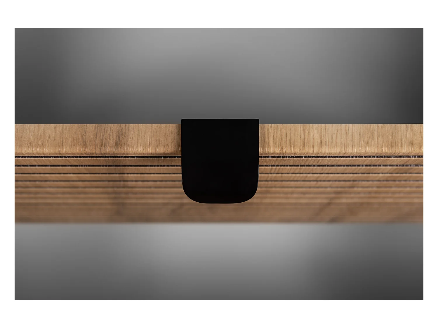 Meuble de salle de bain, Noir Mat, 80 x 57 x 46 cm