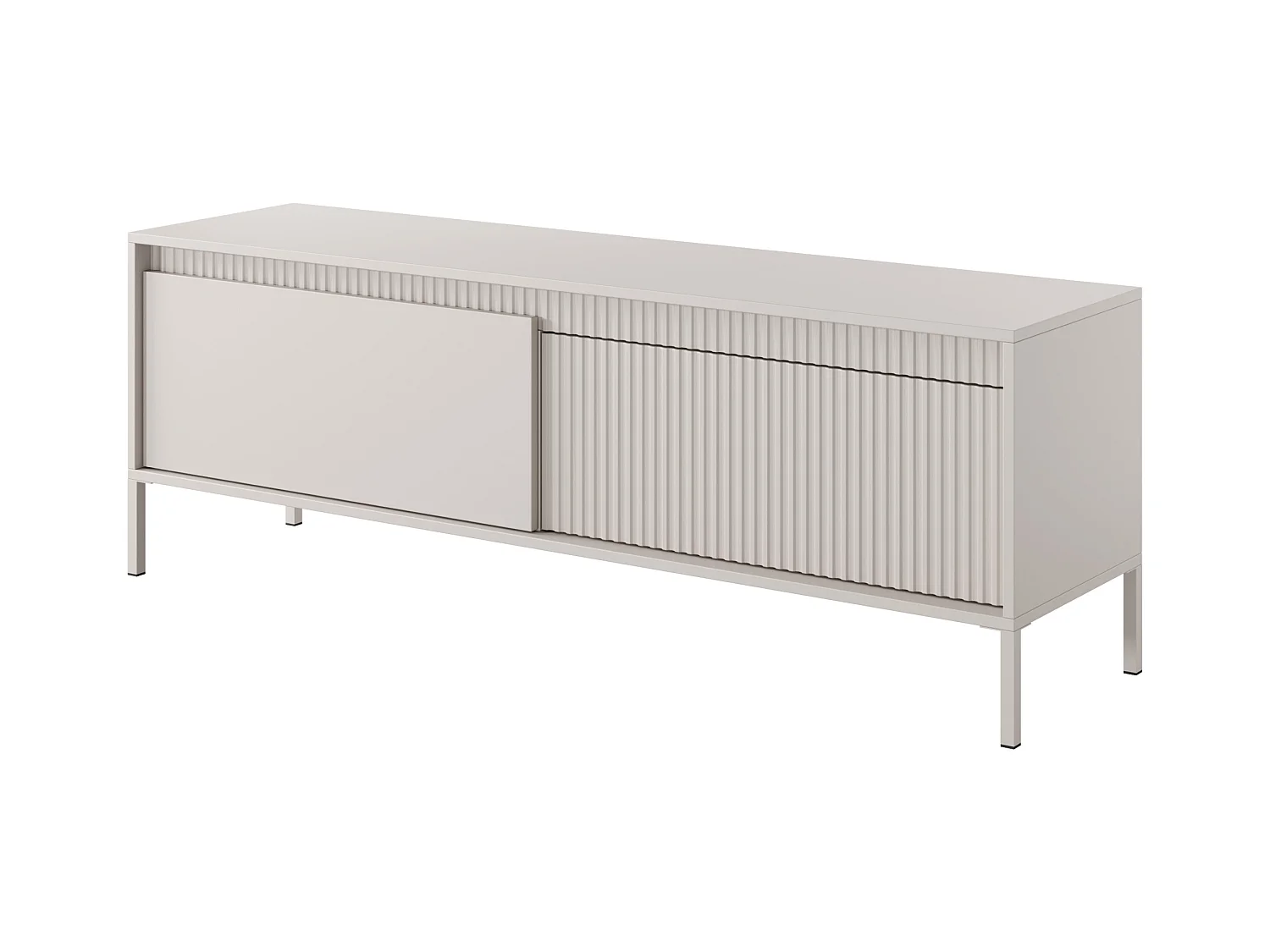 Meuble TV : 2 portes, meuble : Cachemire, 53,4 x 153,5 x 39,5 cm