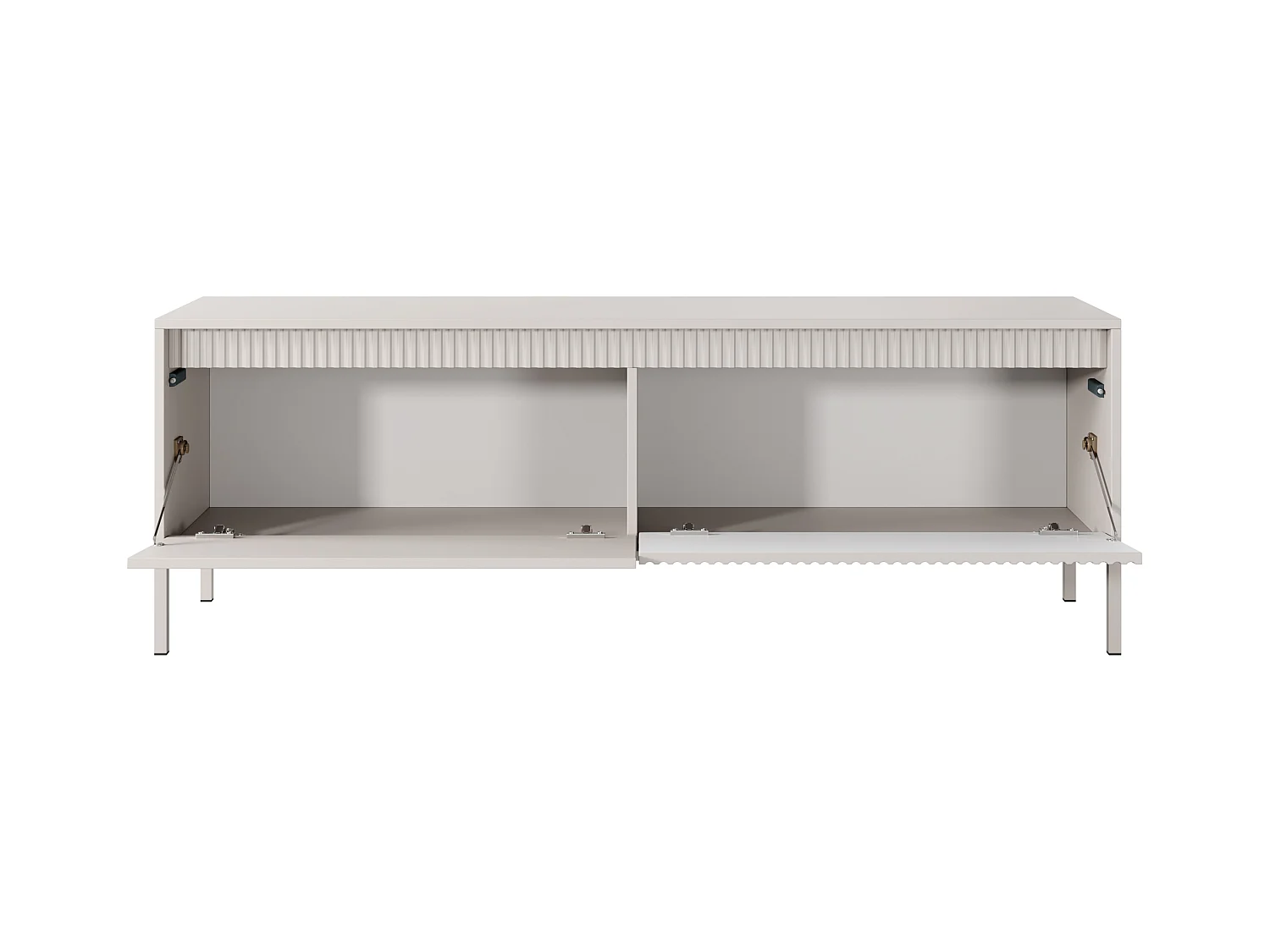 Meuble TV : 2 portes, meuble : Cachemire, 53,4 x 153,5 x 39,5 cm