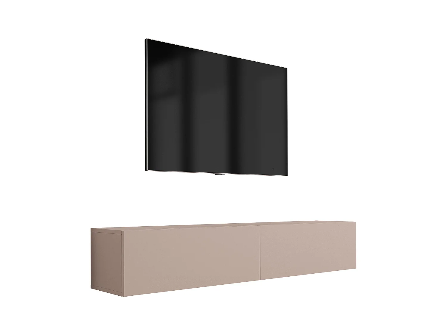 Mobile TV: marrone caramello, 170 x 34 x 32 cm