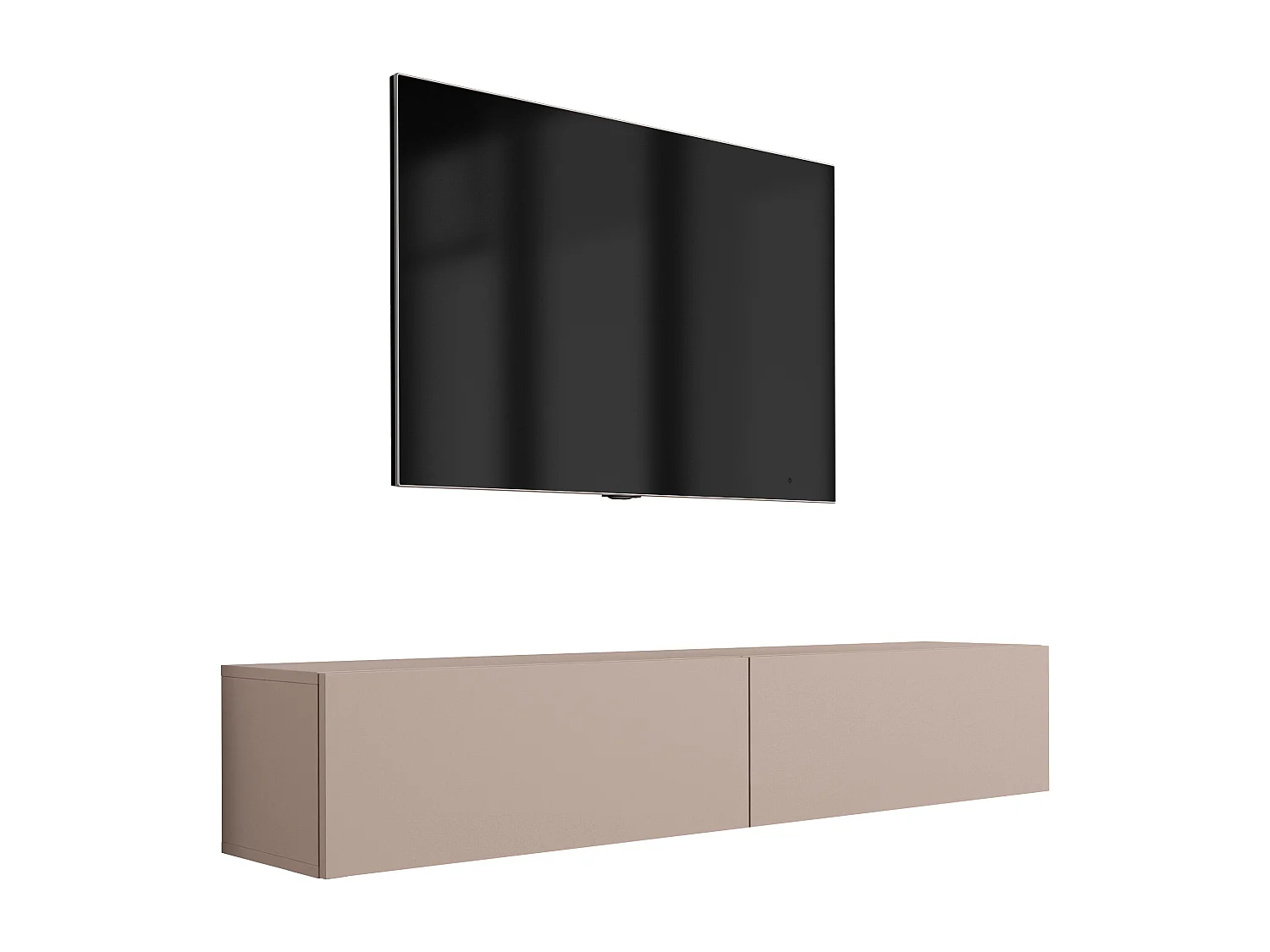 Meuble TV : Brun Caramel, 170 x 34 x 32 cm