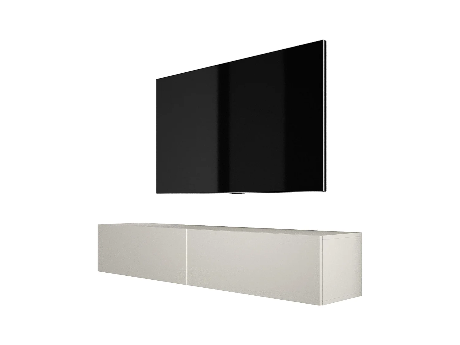 Meuble TV Suspendu, 170 x 34 x 32 Cm, Cachemire