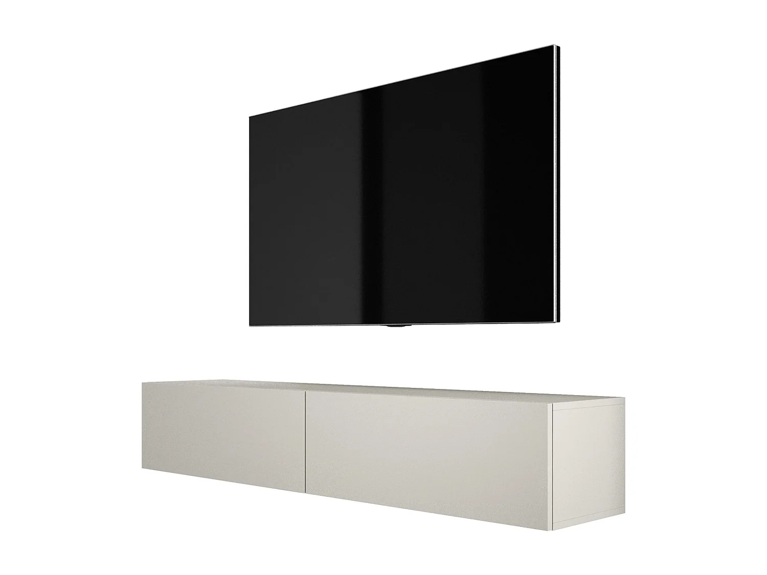 Meuble TV Suspendu, 170 x 34 x 32 Cm, Cachemire