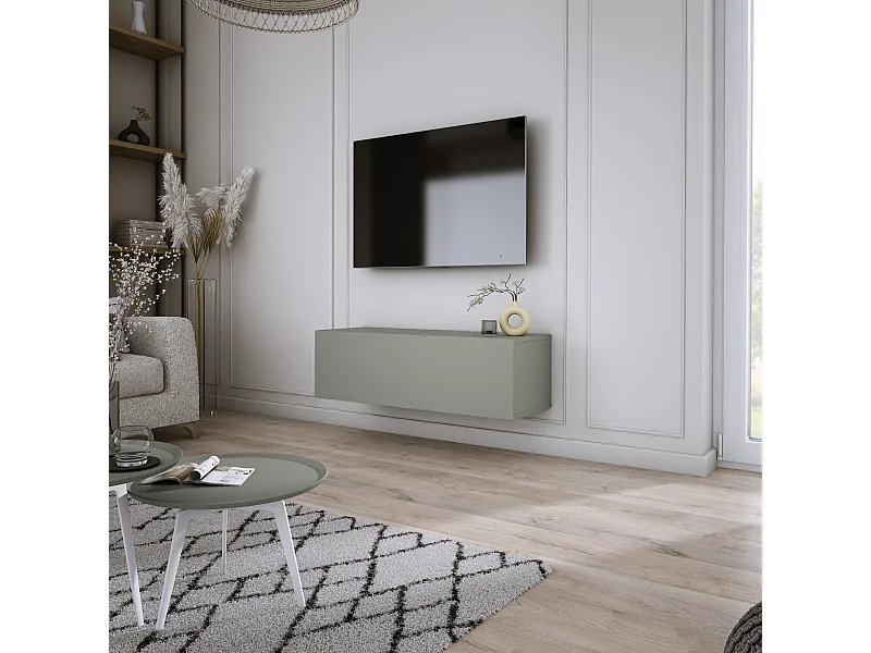 Meuble TV : Aloès, 100 x 34 x 32 cm