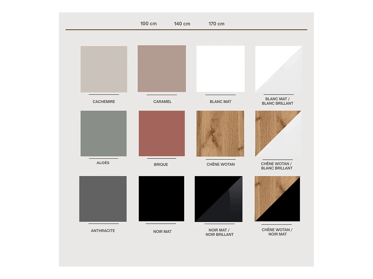 Meuble TV Suspendu, 140 x 34 x 32 cm, Chêne Wotan / Noir Mat