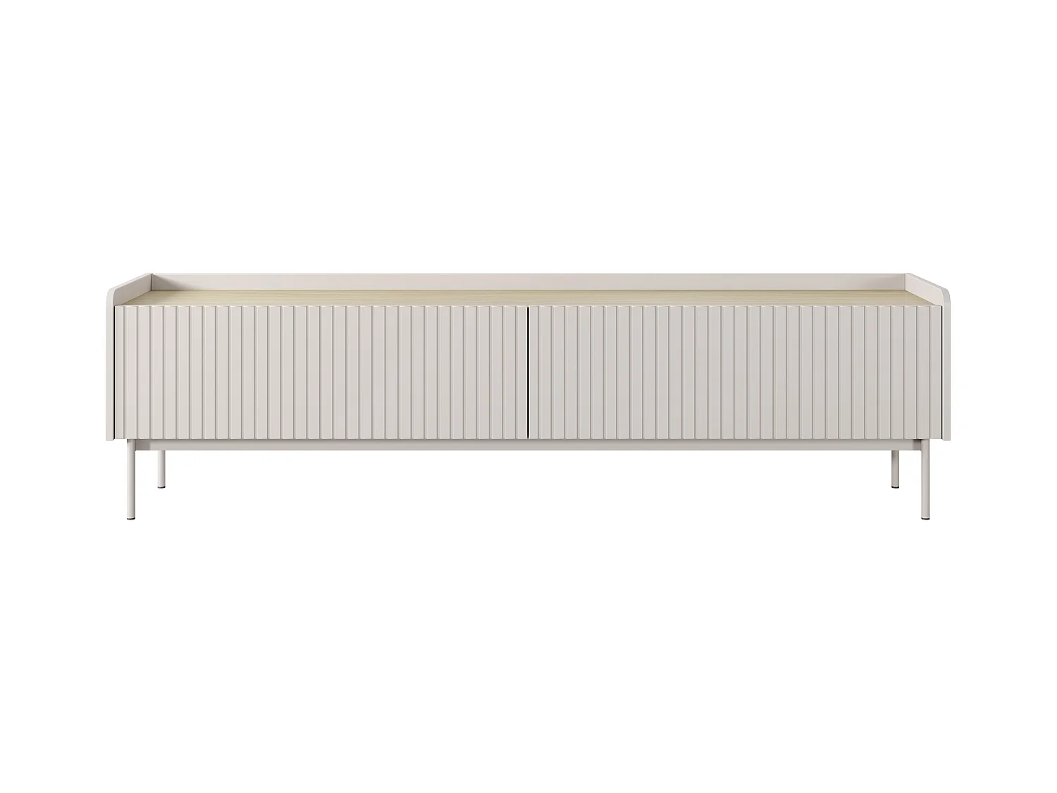 Meuble TV : 2 portes, meuble : Cachemire, 181 x 50.2 x 38cm