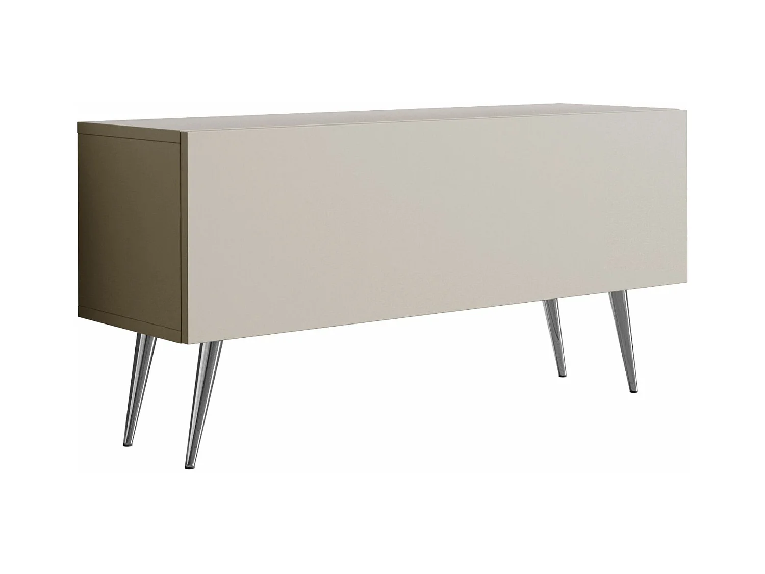 Szafka RTV: Kaszmir, Chromowane nogi, 100 x 52 x 32 cm