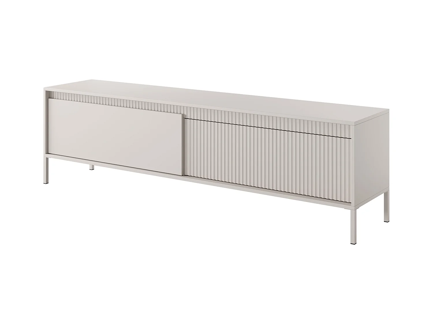 Szafka RTV: 2 drzwi, szafka: Kaszmir, 53,4 x 187,1 x 39,5 cm