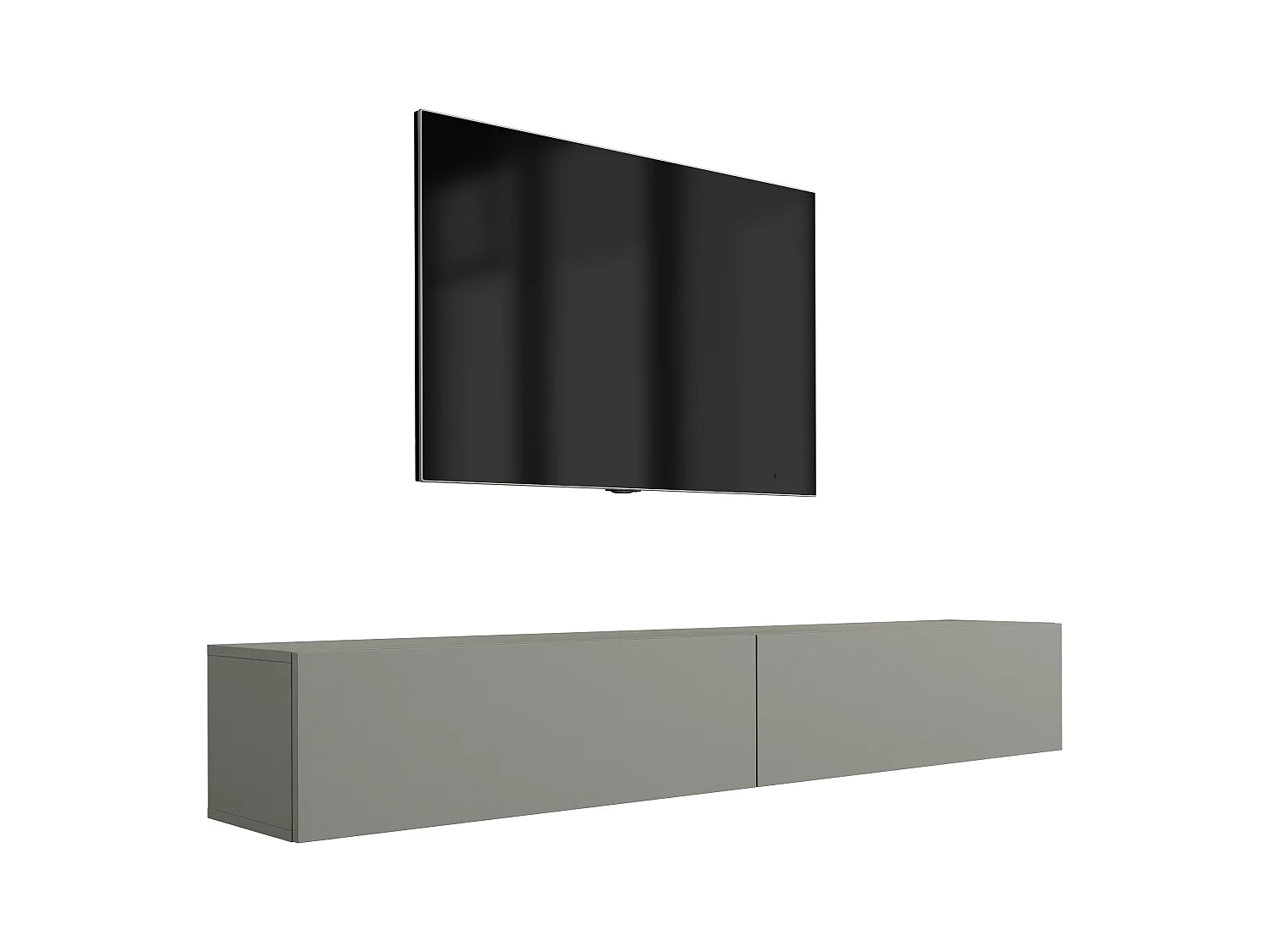 Meuble TV : Aloès, 200 (2 x 100) x 34 x 32 cm