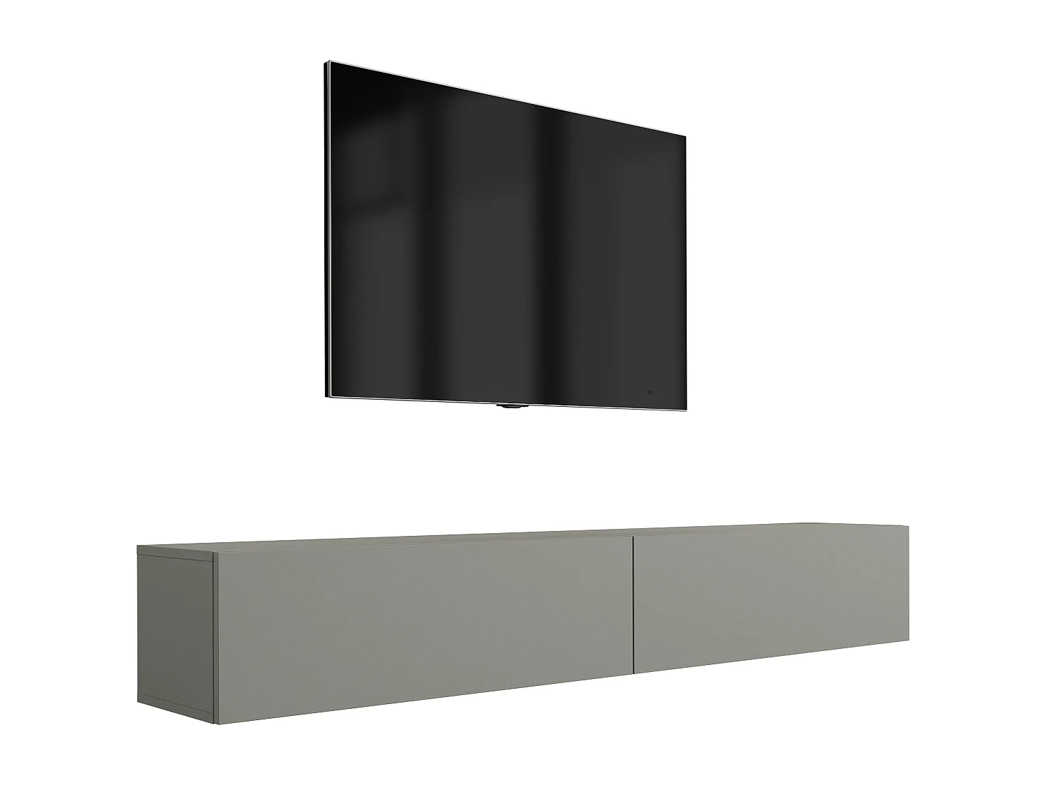 Meuble TV : Aloès, 200 (2 x 100) x 34 x 32 cm