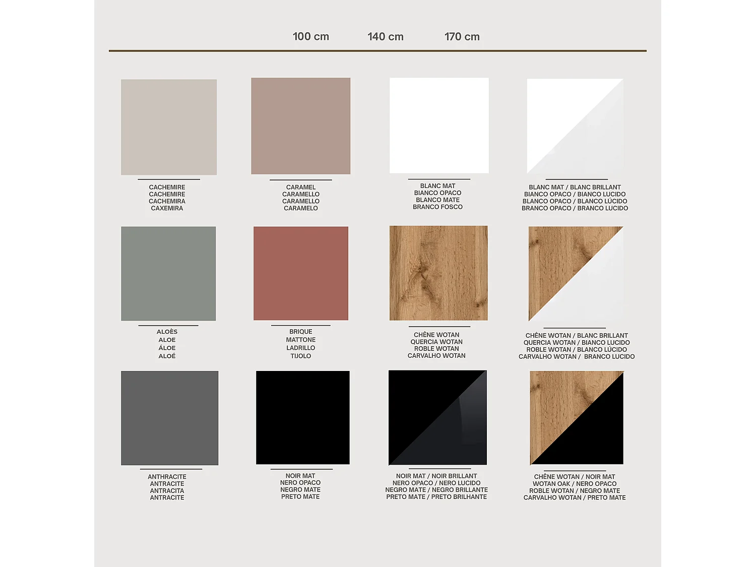 Wall-mounted TV, 140 x 34 x 32 cm, White