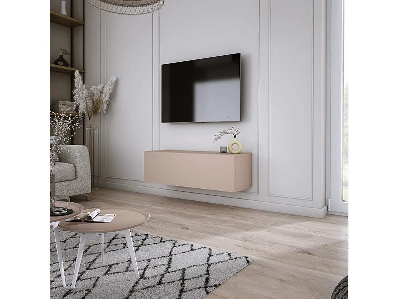 Mobile TV: marrone caramello, 100 x 34 x 32 cm