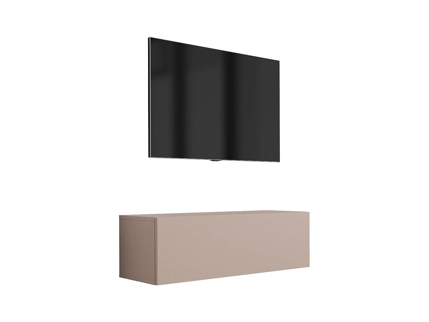 Mobile TV: marrone caramello, 100 x 34 x 32 cm