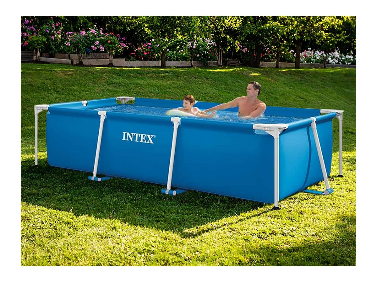 Piscina rectangular Small Frame Intex familiar 28271 2282L 65x260x160 cm