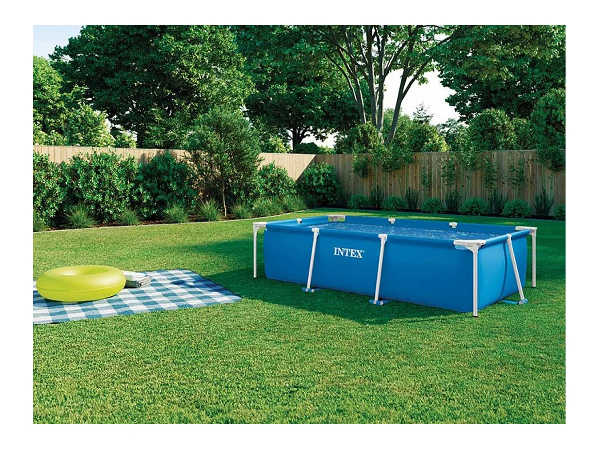 Piscina rectangular Small Frame Intex familiar 28271 2282L 65x260x160 cm