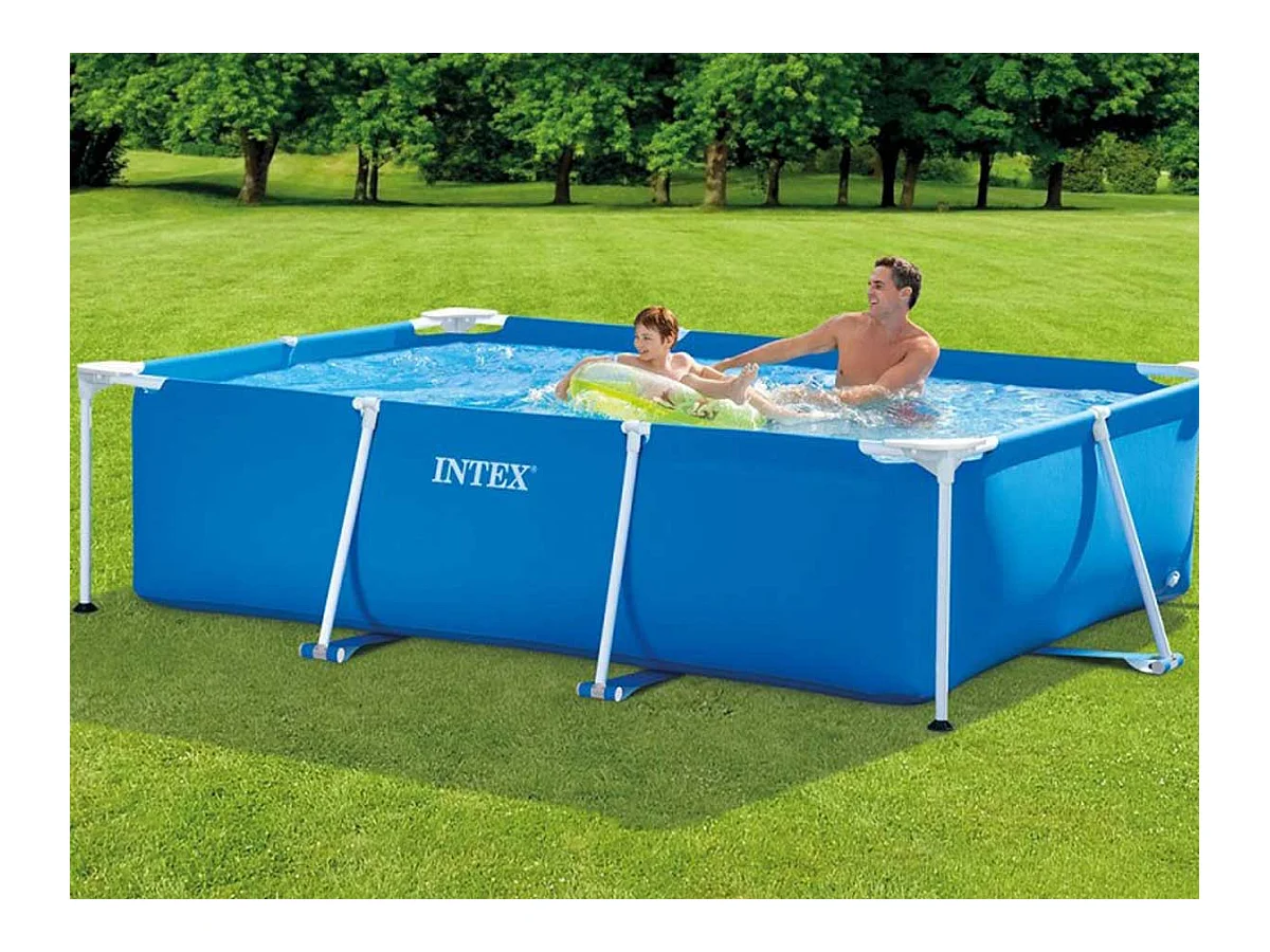 Piscina rectangular Small Frame Intex familiar 28271 2282L 65x260x160 cm