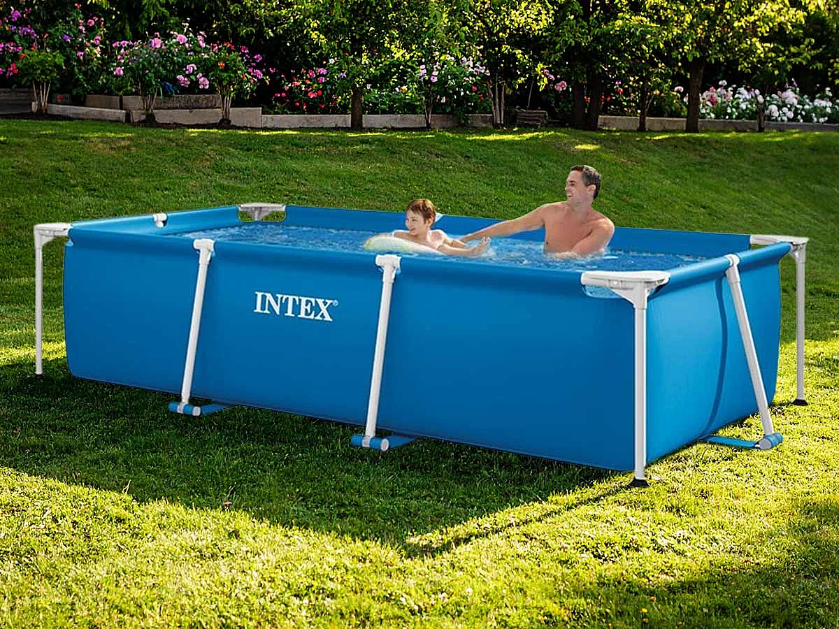 Piscina rectangular Small Frame Intex familiar 28271 2282L 65x260x160 cm